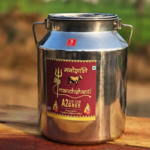 Premium A2 Gir Cow Ghee – 5 lit | Bilona Method | Farm Fresh & Pure Desi Ghee
